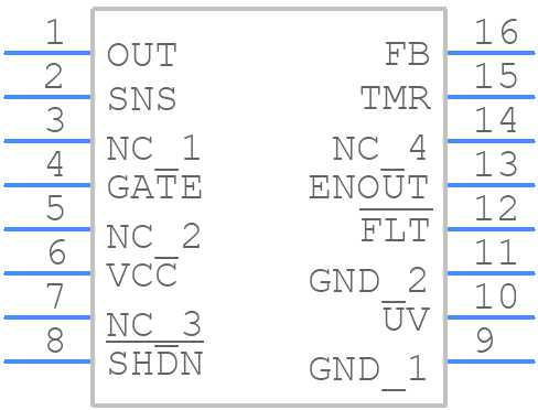 LT4363CS-1#PBF - Analog Devices - PCB symbol
