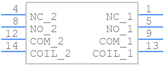 SZR-MY2-1P-DC24V - Honeywell - PCB symbol