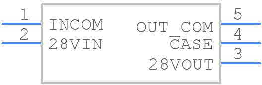 VPTF1-28 - VPT - PCB symbol