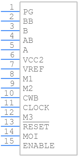 STK672-080 - Sanyo - PCB symbol