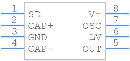 LM2663M - Texas Instruments - PCB symbol