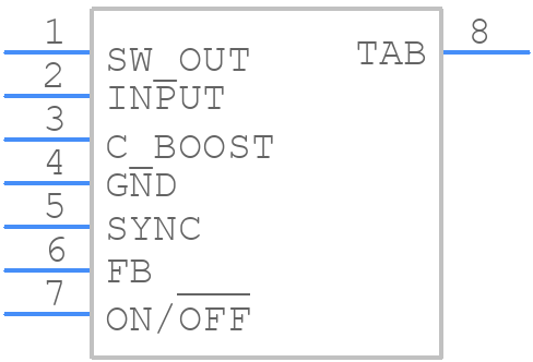 LM2670S-5.0/NOPB - Texas Instruments - PCB symbol