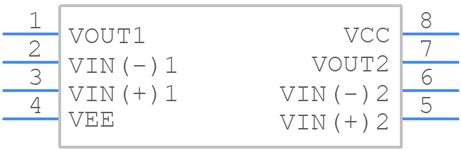 HA17458FP - ResistorToday - PCB symbol