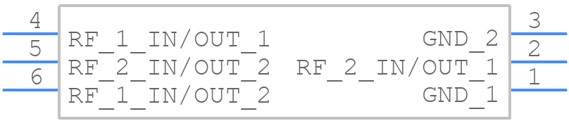 X0060L5050AHF - ANAREN - PCB symbol