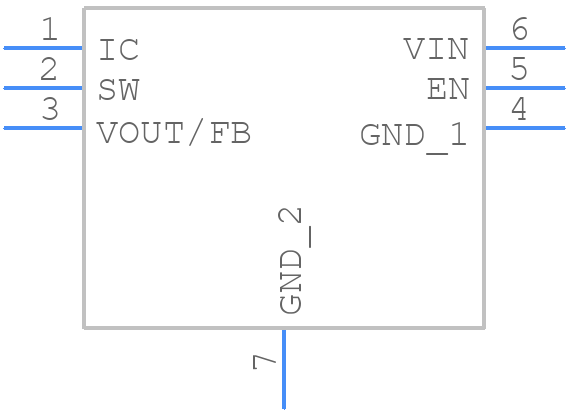 SGM6031-3.3 - SGMICRO - PCB symbol