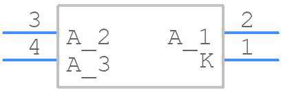 LS E63F-EAFB-1-1 - ams OSRAM - PCB symbol