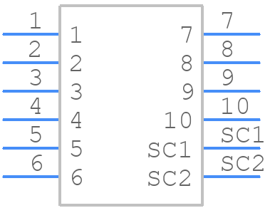 6-104477-2 - TE Connectivity - PCB symbol