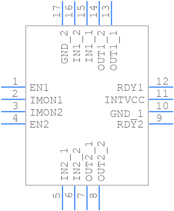 LTC4249AV-1#PBF - Analog Devices - PCB symbol