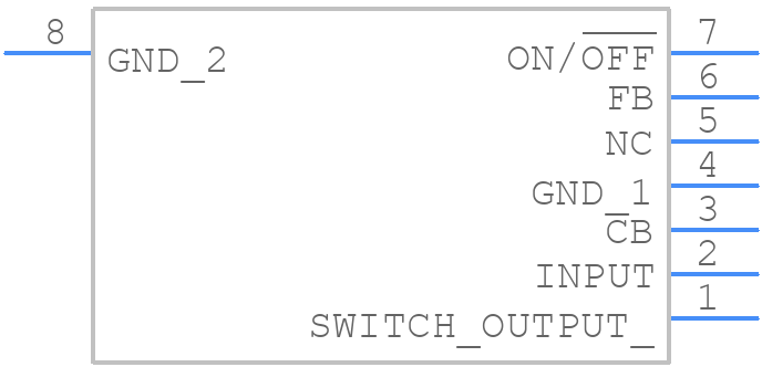 LM2676S-3.3/NOPB - Texas Instruments - PCB symbol