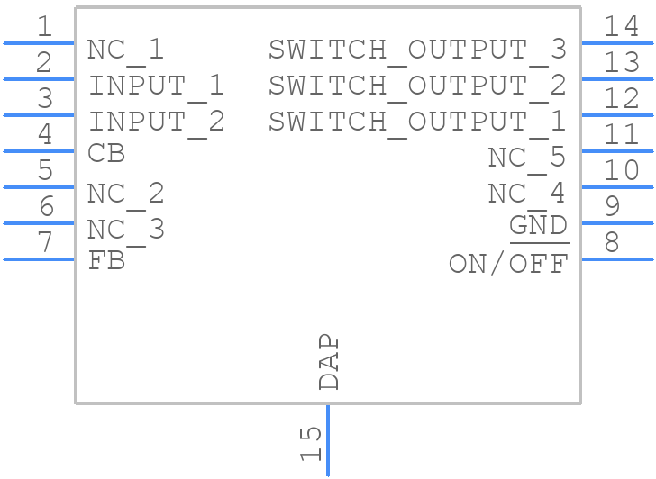 LM2676SD-ADJ/NOPB - Texas Instruments - PCB symbol