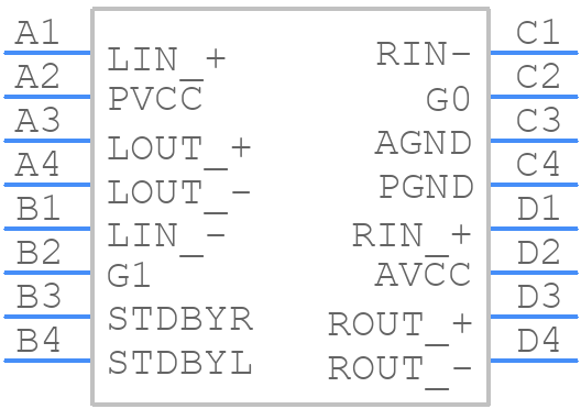 TS2012EIJT - STMicroelectronics - PCB symbol