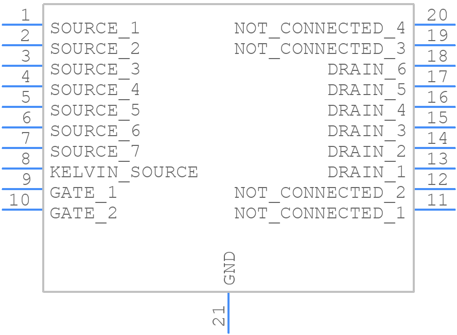 IGO60R070D1AUMA1 - Infineon - PCB symbol
