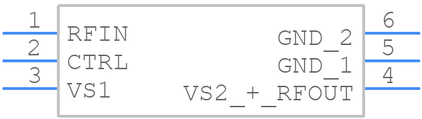BGA2031/1,115 - NXP - PCB symbol