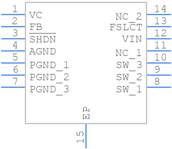 LM2700LD-ADJ - Texas Instruments - PCB symbol