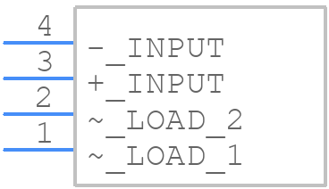KSD240D5R-W - Kudom - PCB symbol