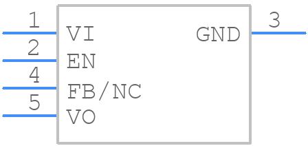 TPS7B8650QKVURQ1 - Texas Instruments - PCB symbol