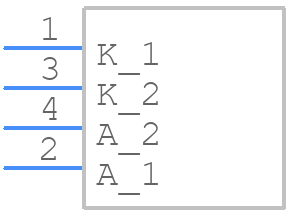 GWPSLT33.PM-LYL1-XX57-1 - ams OSRAM - PCB symbol