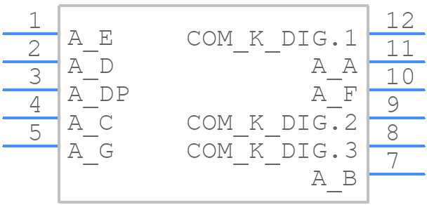 T-2831ASK11 - Yetda industries - PCB symbol