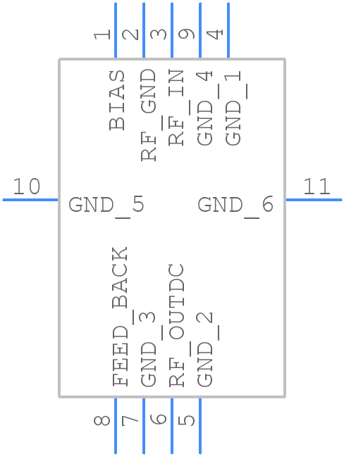 CMA-162LN+ - Mini-Circuits - PCB symbol