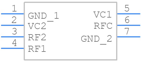 CG2163X3-C2 - CEL - PCB symbol