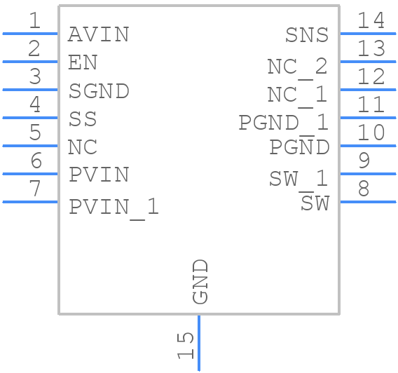 LM2852XMXA-0.8 - Texas Instruments - PCB symbol