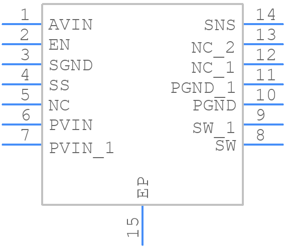 LM2852YMXA-0.8 - Texas Instruments - PCB symbol