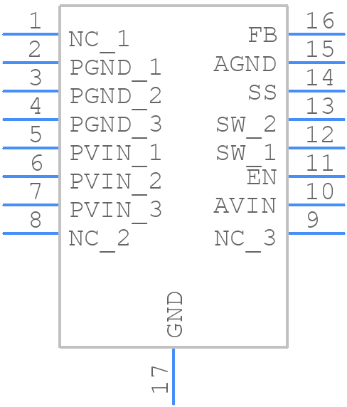 LM2854MH-500/NOPB - Texas Instruments - PCB symbol