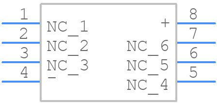 LM285M-2.5/NOPB - Texas Instruments - PCB symbol
