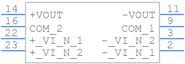 DCW03B-15 - Mean Well - PCB symbol