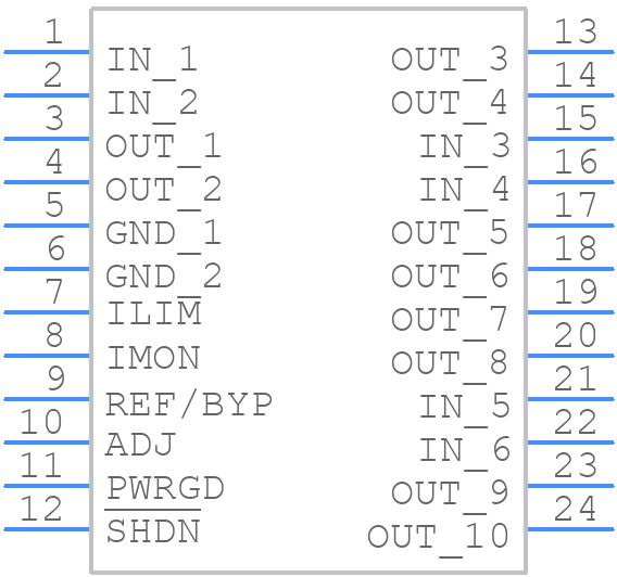 LT3033IUDC#TRPBF - Analog Devices - PCB symbol