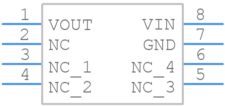 LM2936MM-3.0 - Texas Instruments - PCB symbol