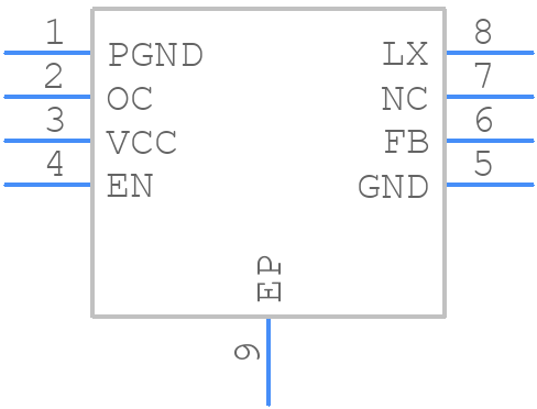 FP6293XR-G1 - Feeling Technology - PCB symbol