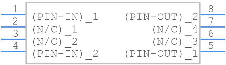 SP4031-02BTG - LITTELFUSE - PCB symbol