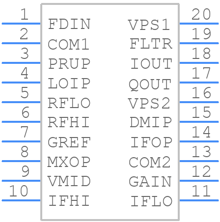 AD607ARSZ - Analog Devices - PCB symbol