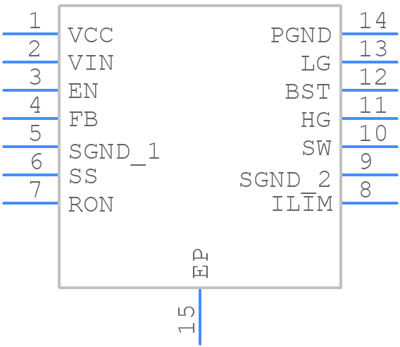 LM3150MH - Texas Instruments - PCB symbol