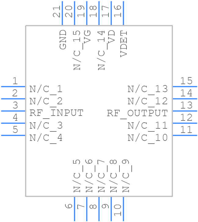 QPA1022TR7 - Qorvo - PCB symbol