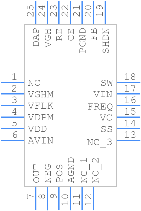 LM3310SQ - Texas Instruments - PCB symbol