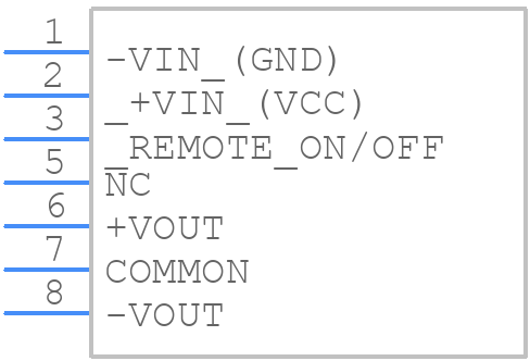 TEC2-0922 - Traco Power - PCB symbol