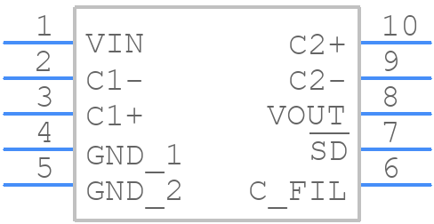 LM3354MM-5.0/NOPB - Texas Instruments - PCB symbol