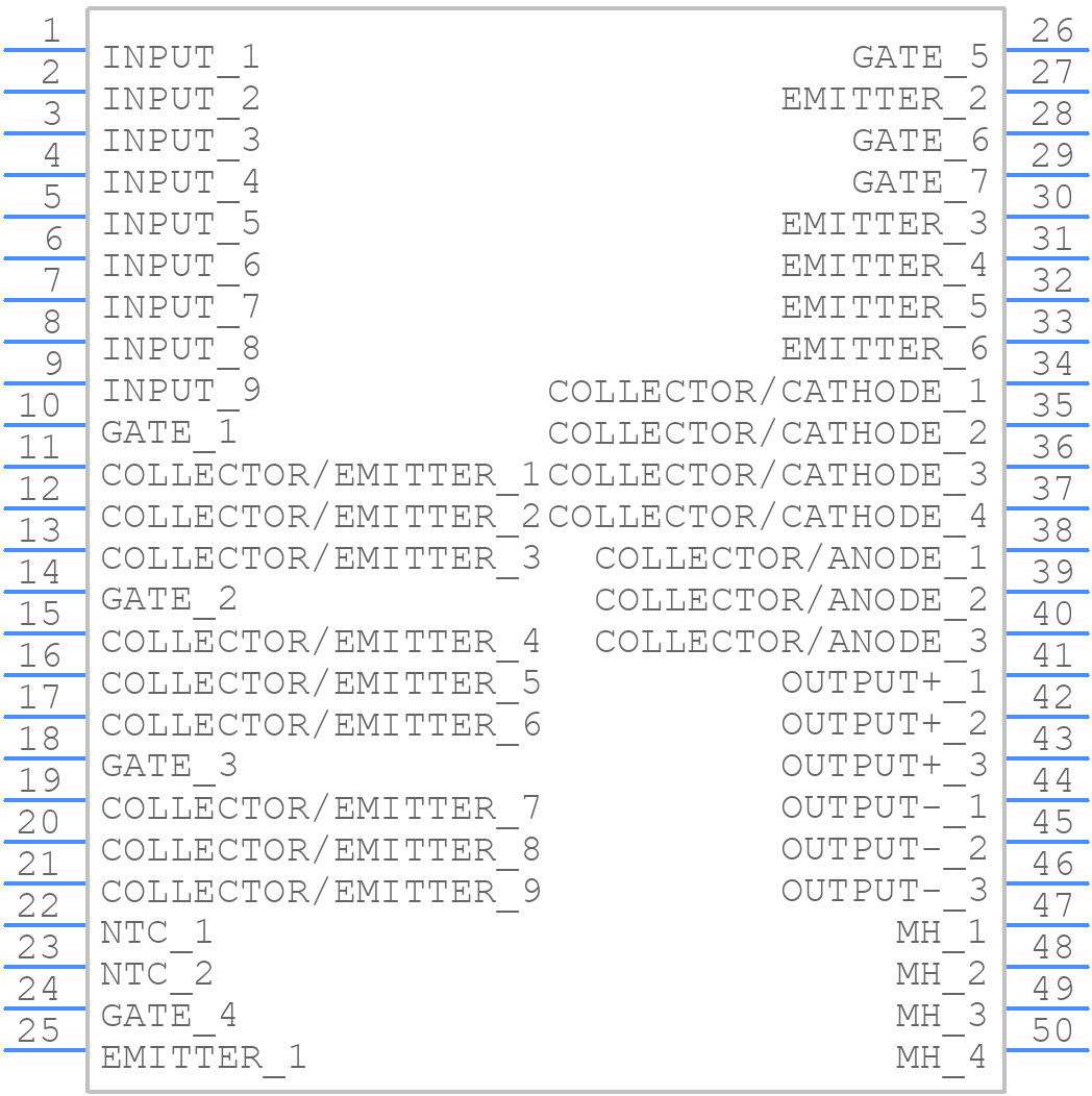 FP200R12N3T7BPSA1 - Infineon - PCB symbol