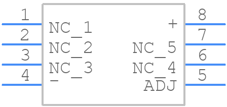 LM336BM-2.5/NOPB - Texas Instruments - PCB symbol