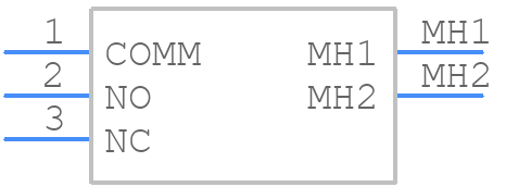 7MS7P1B20M7QES - Dailywell - PCB symbol