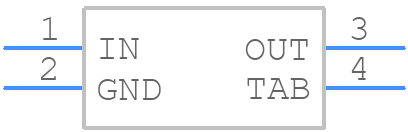 LM340S-5.0 - Texas Instruments - PCB symbol