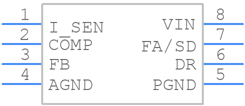 LM3478MM - Texas Instruments - PCB symbol