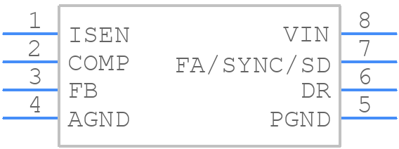 LM3488MM/NOPB - Texas Instruments - PCB symbol