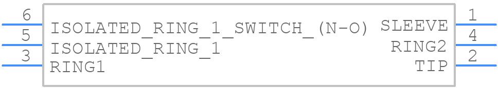 SJ2-35326D-SMT-TR - CUI Devices - PCB symbol
