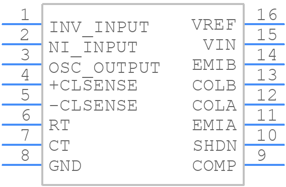LM3524DM - Texas Instruments - PCB symbol
