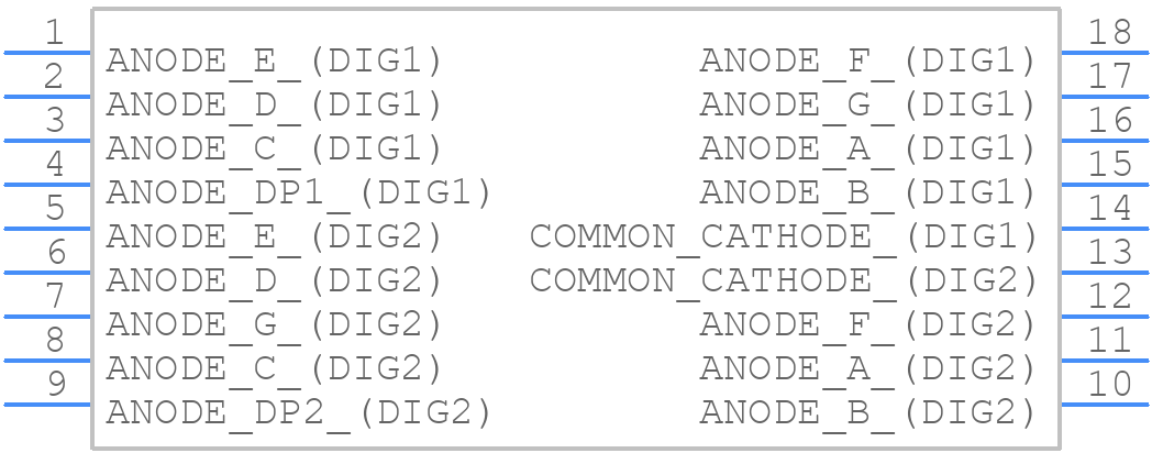 DC08-11EWA - Kingbright - PCB symbol