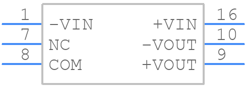 RA3-121505D/SMD - RECOM Power - PCB symbol