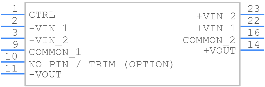 TEN 10-11023WIRH - Traco Power - PCB symbol